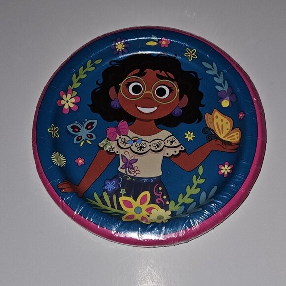 NEW Encanto Birthday Party Supplies Lot Disney 3 Pk Napkins 3 Pk Plates Mirabel - Picture 2 of 7